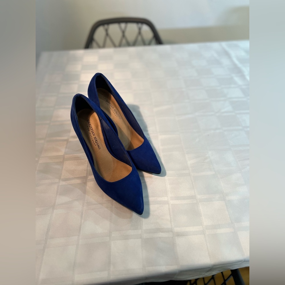 Christian Siriano Royal Blue Heels – Size 7.5– Excellent Condition - Picture 9 of 11